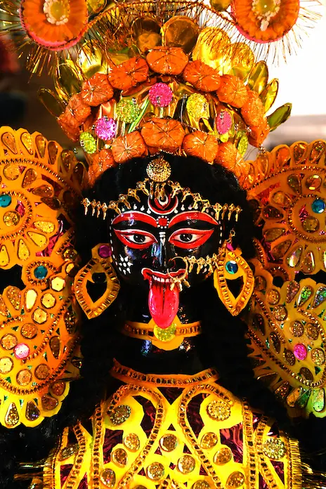 Statue of goddess Kali